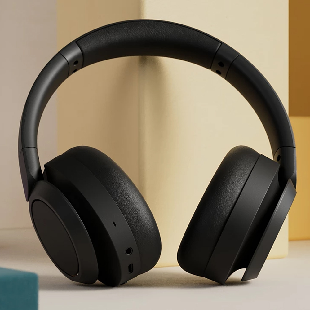 Philips 6000 Series TAH6509 Black Over-Ear Wireless Bluetooth Headphones Image 2