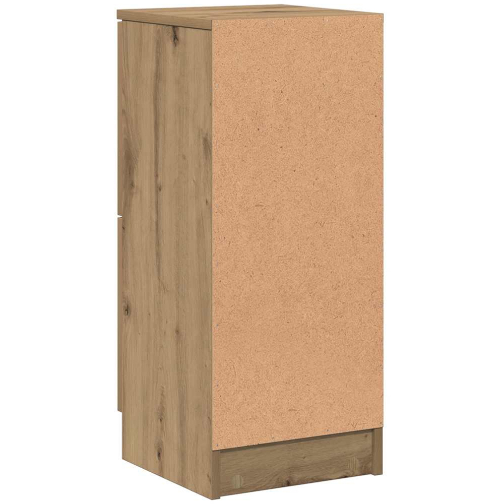 vidaXL 2 Door Artisan Oak Sideboard Image 7