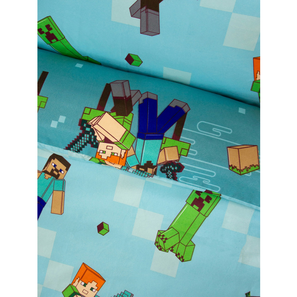 Minecraft Level Up Duvet Set Image 3