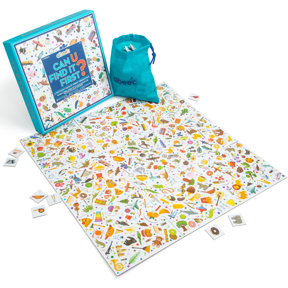 Abeec Can U Find It First Family Board Game Image 3
