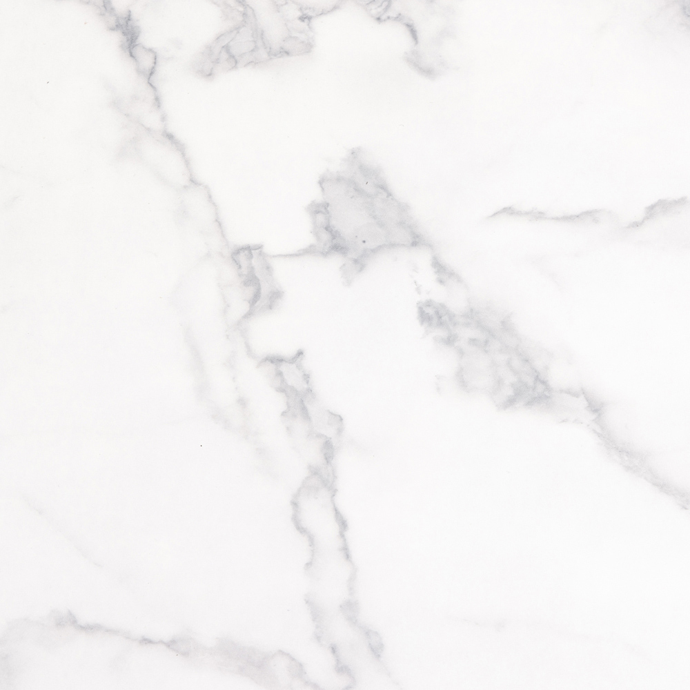 Florence Barossa White Marble Carrara Top Square Side Table Image 6