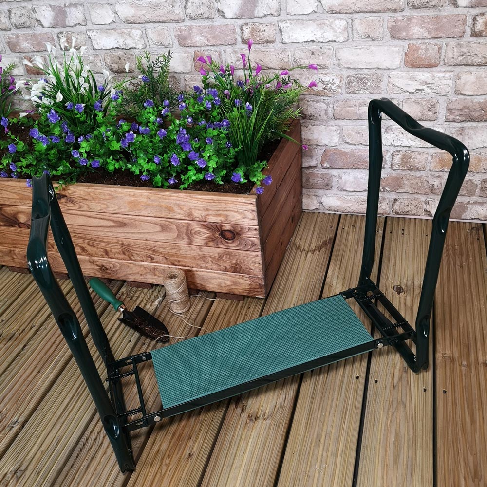 Samuel Alexander Foldable Gardening Padded Kneeler and Seat Image 2