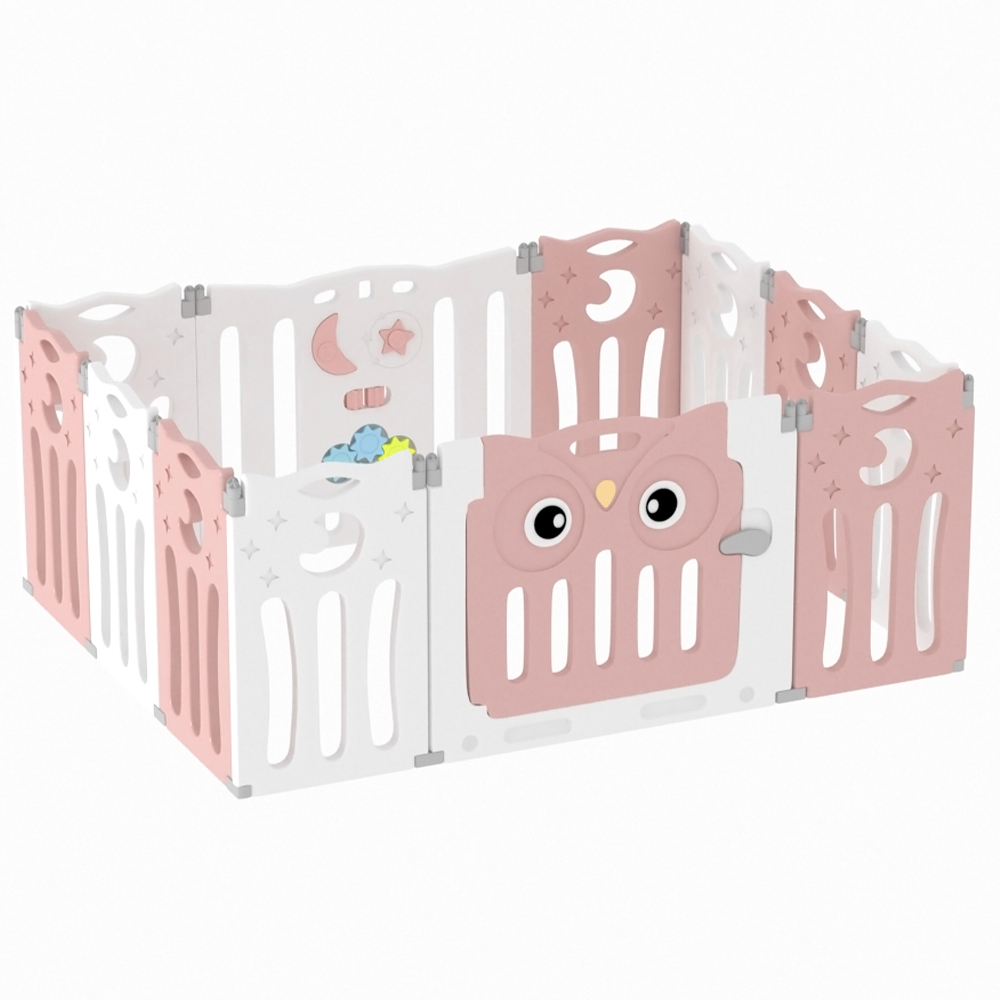 Living and Home 12 Panel Foldable Kids Playpen Image 3
