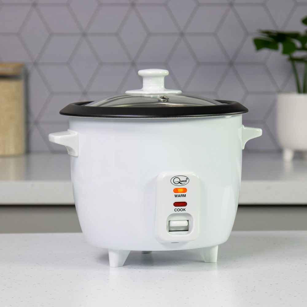 Quest White 800ml Rice Cooker 350W Image 2