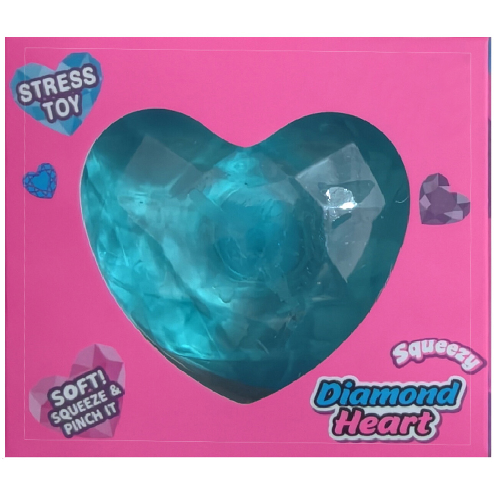 Squeeze Diamond Heart Stress Toy Image 5
