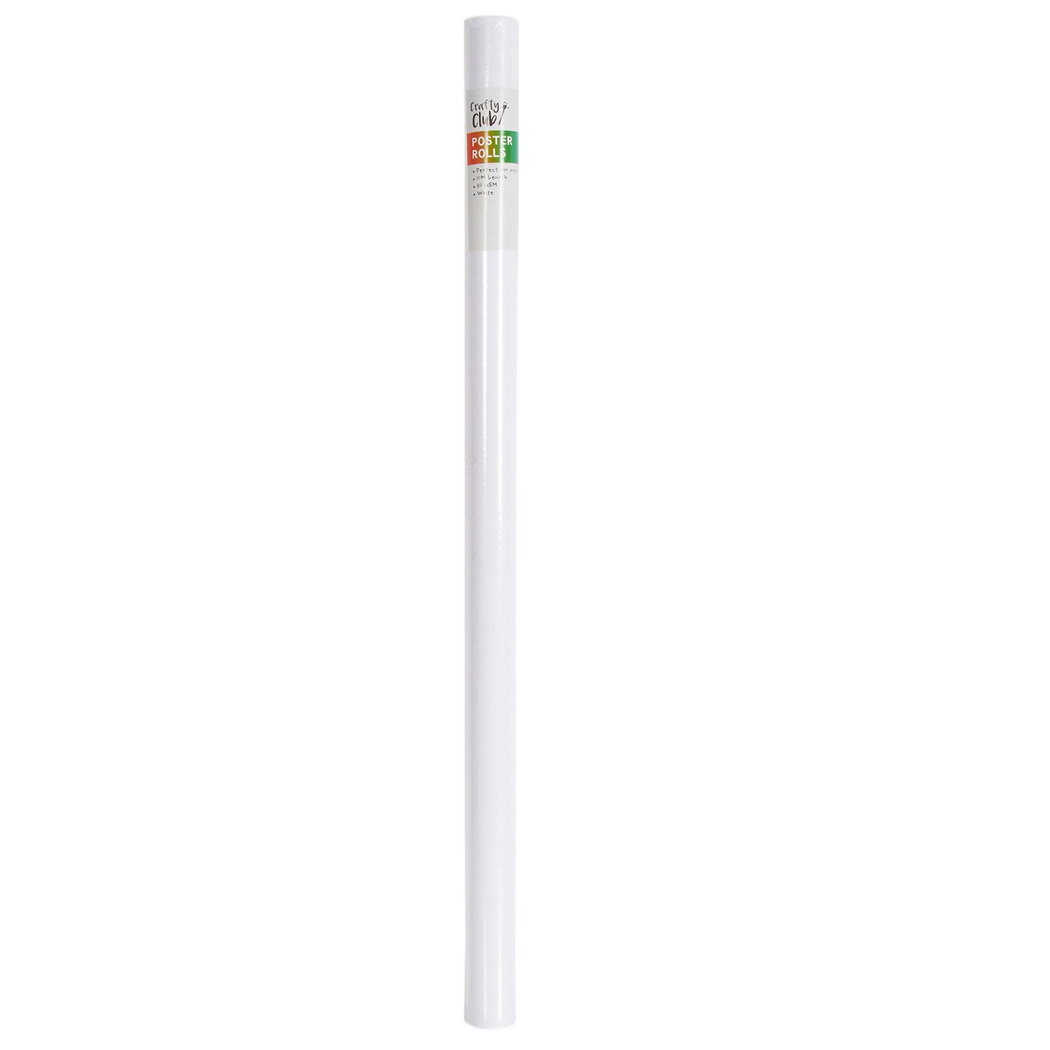 Crafty Club Poster Rolls  - White Image