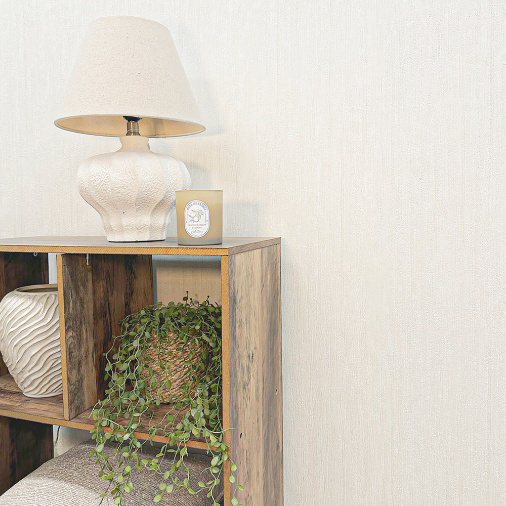 Belgravia Decor Langdale Textured Ivory Wallpaper Image 3