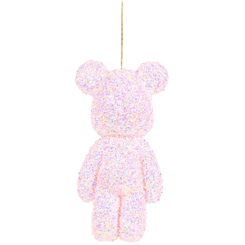 Glitter Bear DecorationMulticolour Image 9