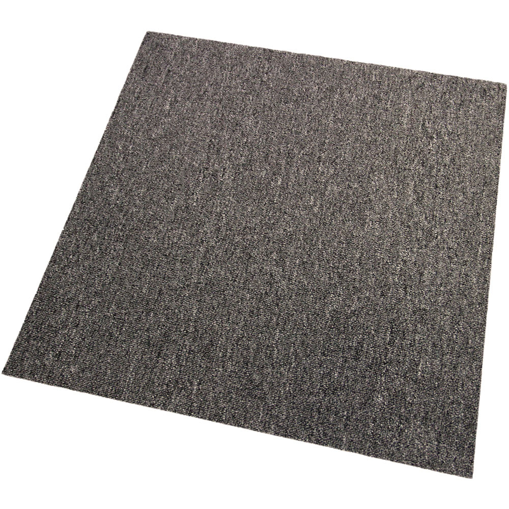 MonsterShop Anthracite Grey Carpet Floor Tile 20 Pack Image 2