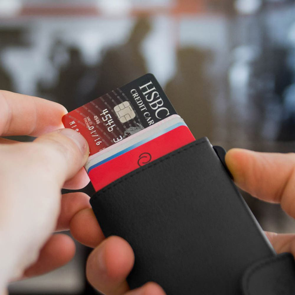 Ingenious Black RFID Cardholder Wallet Image 2