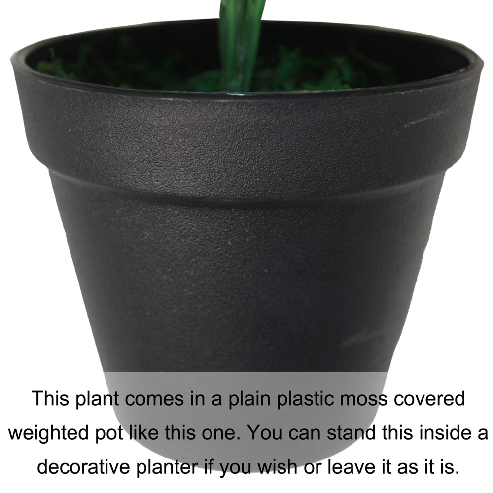 Leaf Watermelon Style Leaves Artificial Plant Pot 40cm Image 3