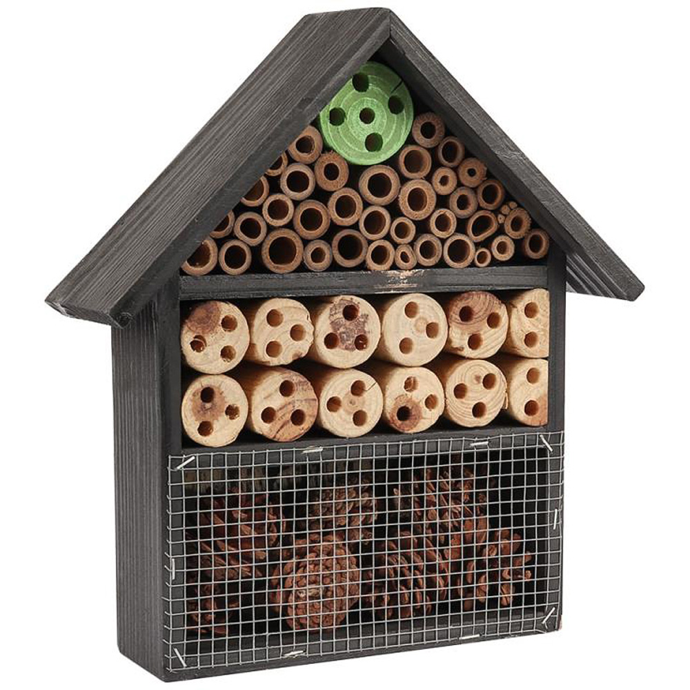 Samuel Alexander Freestanding and Wall Mounted Wooden Insect and Bee House Image 1