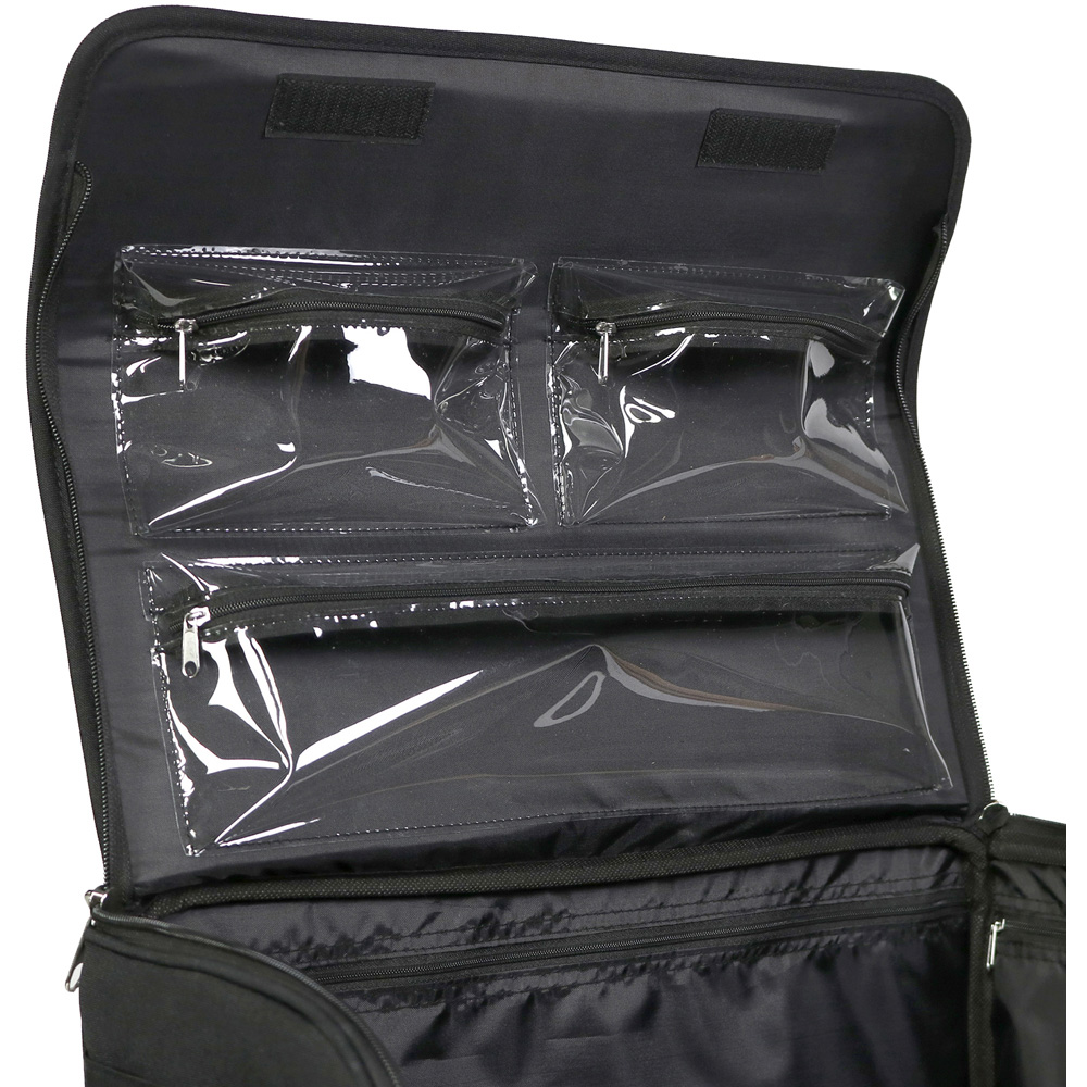 Everything Mary EVM8800-19 Black White Leaf Swirls Sewing Machine Trolley Bag 41.9 x 22.8 x 34.3cm Image 7