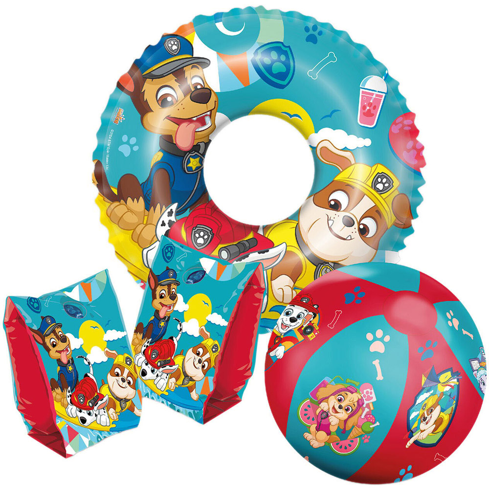 Bluey or Paw Patrol Inflatable Set Multicolour Image 3