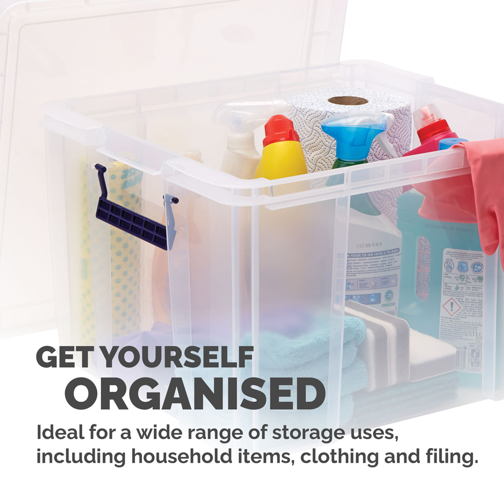Fellowes Prostore 48L Storage Box with Lid Image 4
