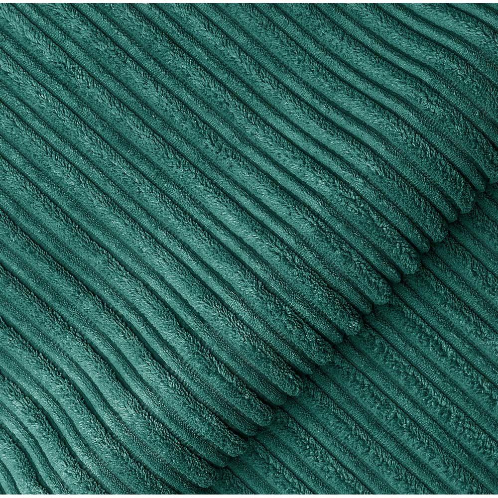 Luxor Single Seater Teal Jumbo Cord Armchair Image 5