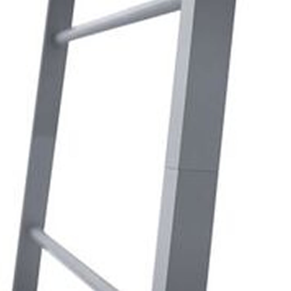 Alaska Grey Ladder Towel Rail Image 3