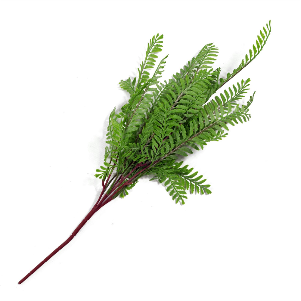 Leaf Light Green Himilayan Maidenhair Fern Bush Artificial Plant 55cm 6 Pack Image 4