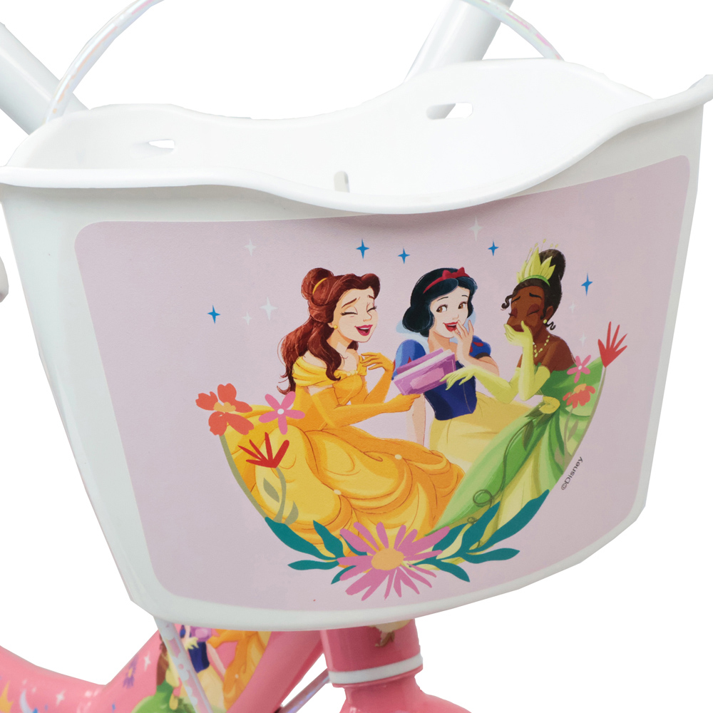 Denver Disney Princess 16 inch Kids Bicycle with Stabilisers Image 2
