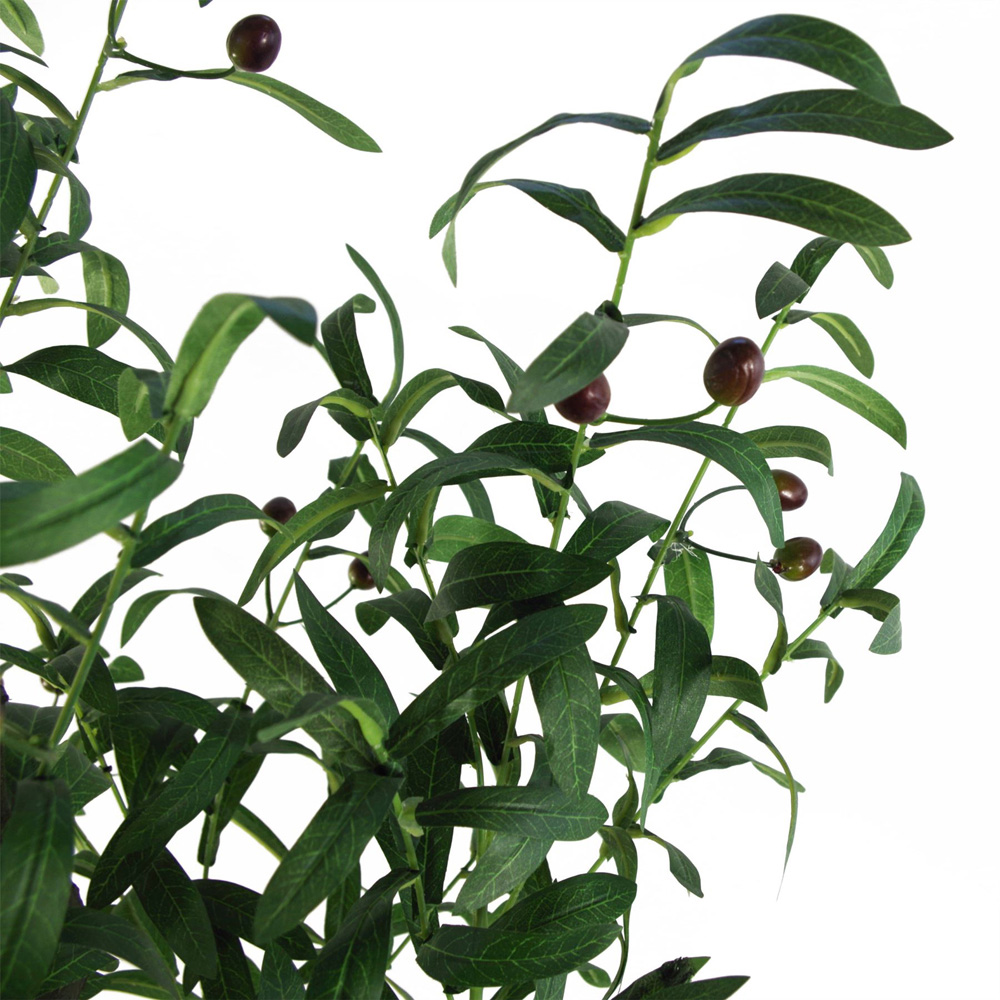 Leaf Olive Bush Artificial Tree 4ft Image 4