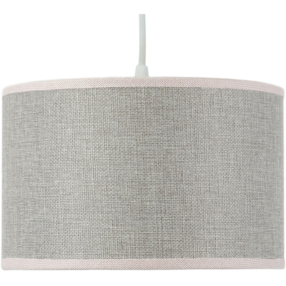Textured Shade Grey 16cm 25cm Image 2