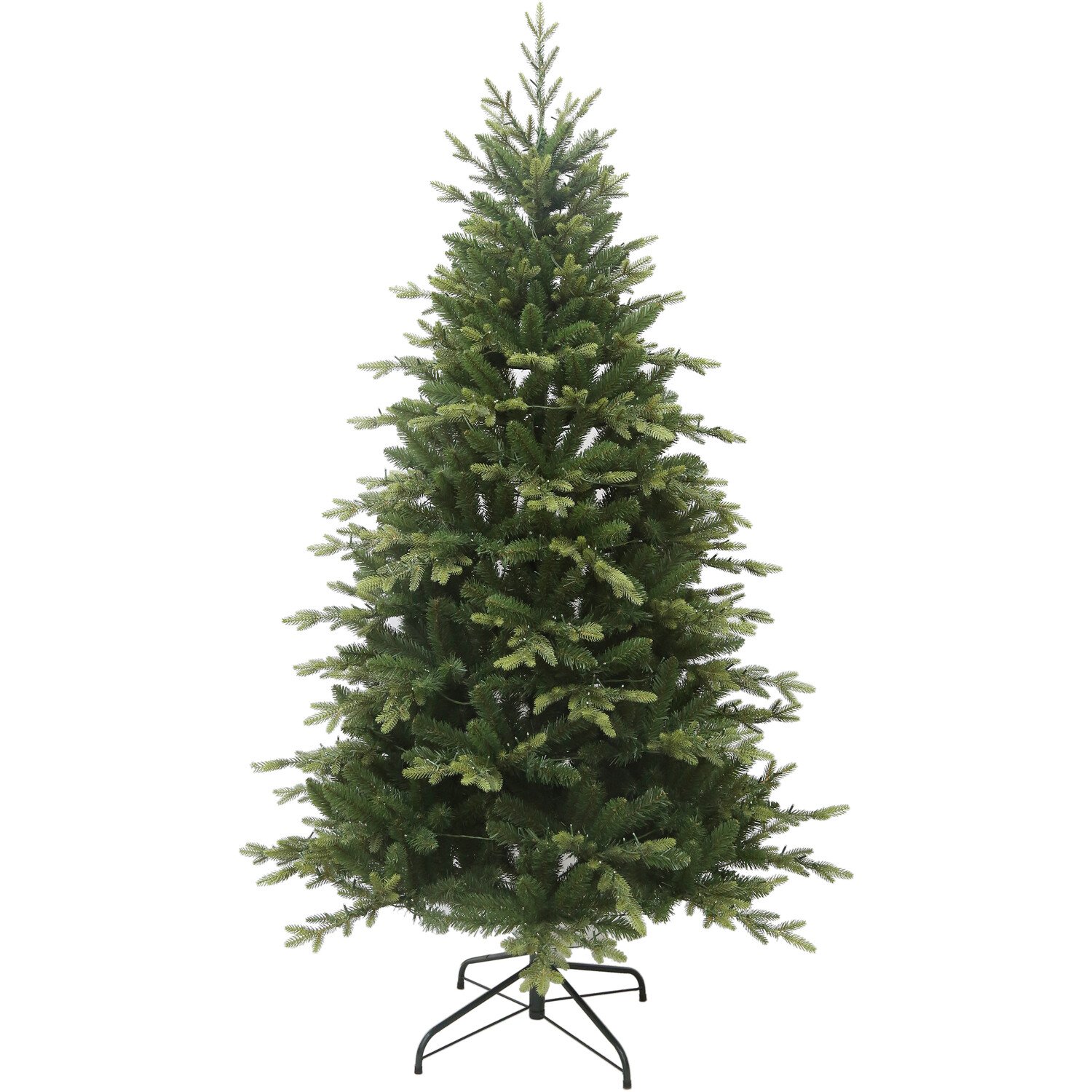 Super Pre Lit Vermont Fir Tree Green Image 3