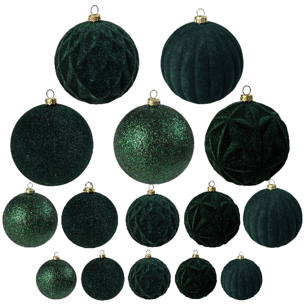Pack of 36 Timeless Christmas Baubles Image 7