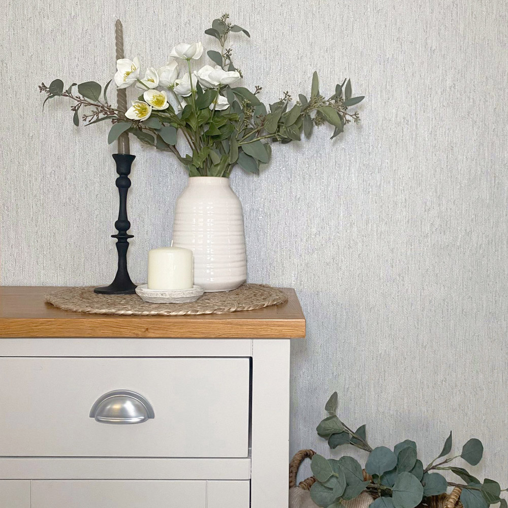 Belgravia Decor Carlotta Texture Grey Wallpaper Image 3