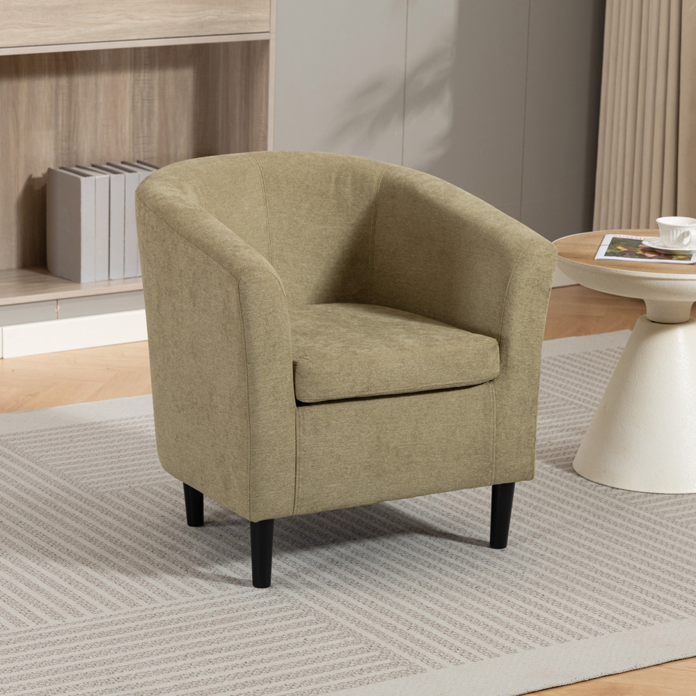 Artemis Home Beulah Pistachio Fabric Accent Chair Image 7