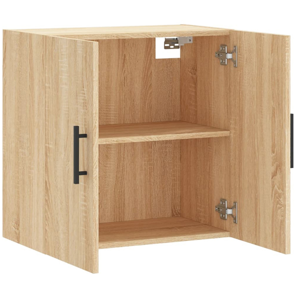 vidaXL 2 Door Sonoma Oak Wall Cabinet Image 6