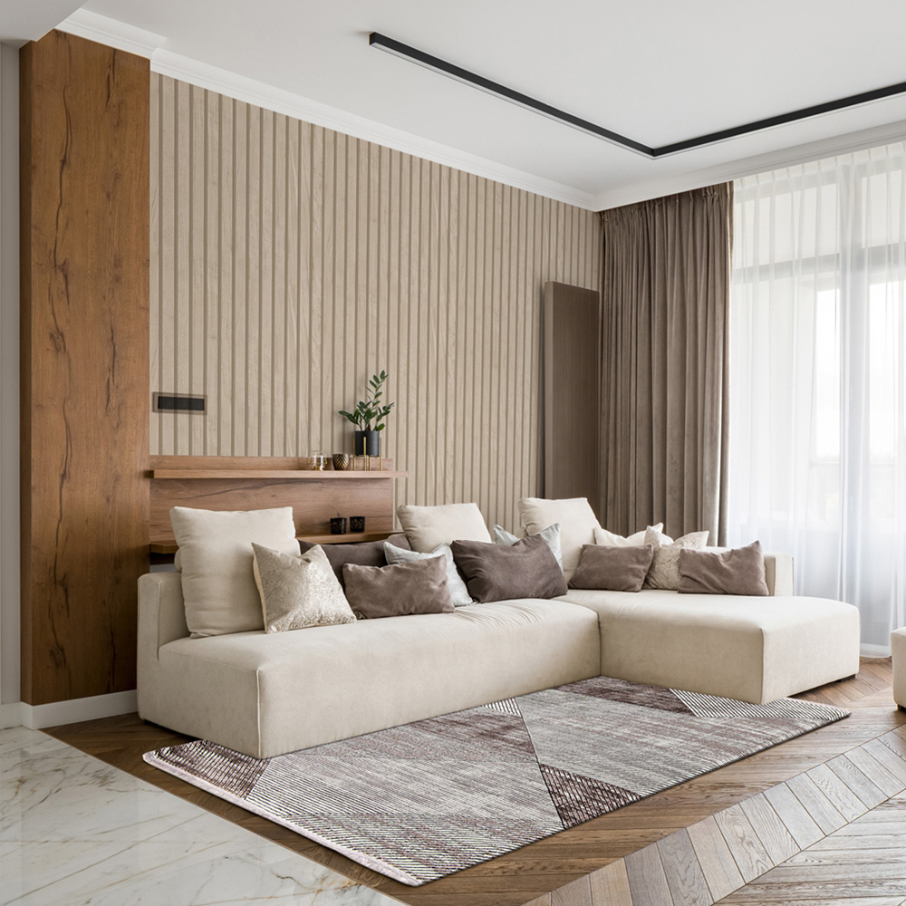 Belgravia Decor Panacea Wood Beige Wallpaper Image 2