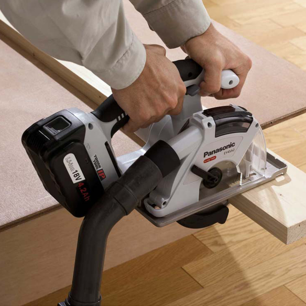 Panasonic EY45A2XWT Circular Saw Body Wood Systainer Image 2