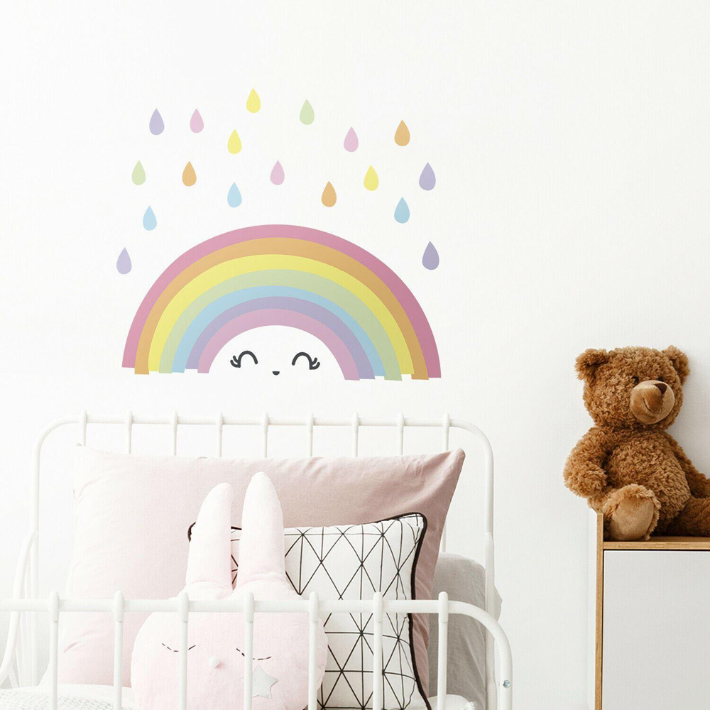 Walplus Rainbow Kids Bedroom Wall Stickers Image 1