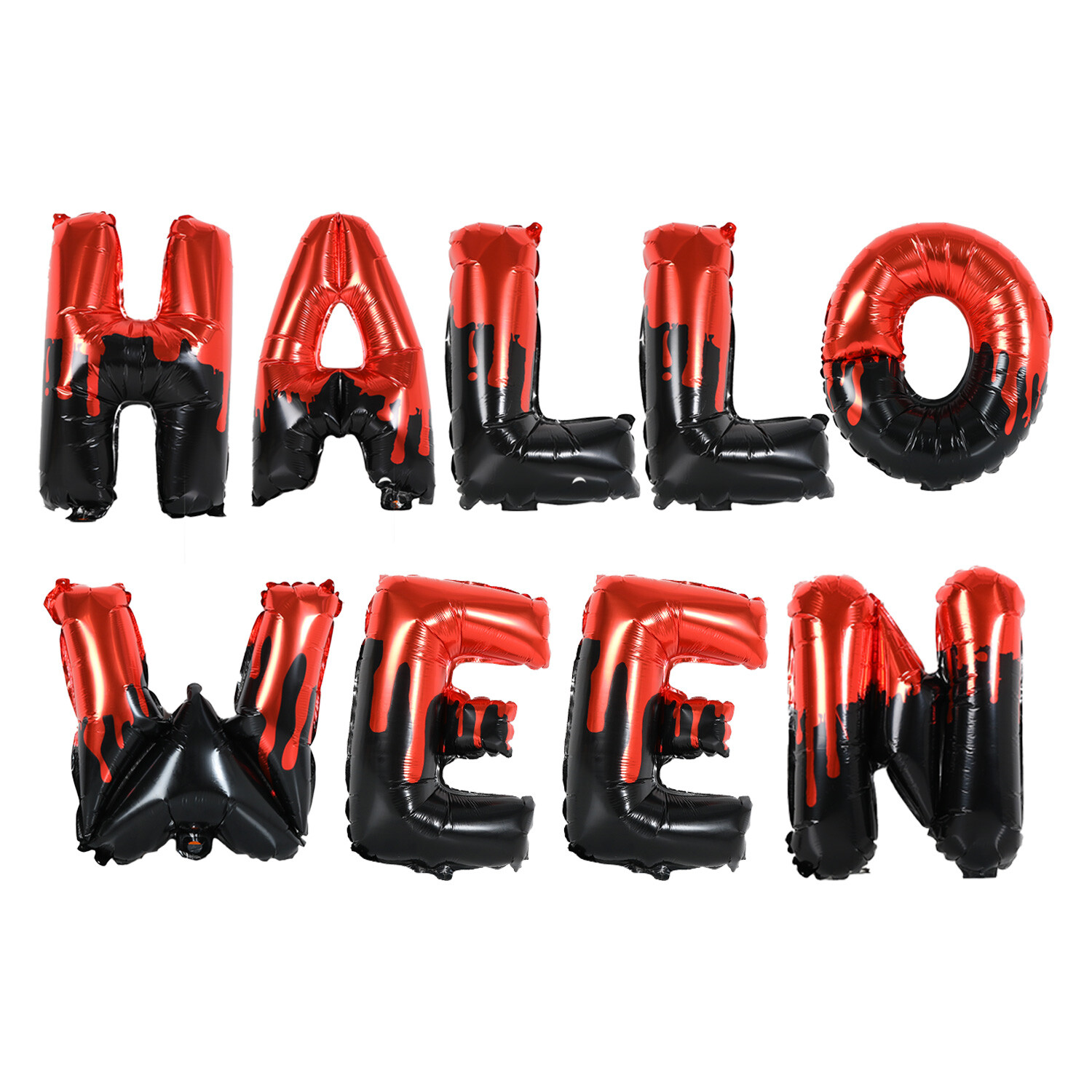 Happy Halloween Foil Balloon Banner Image 2