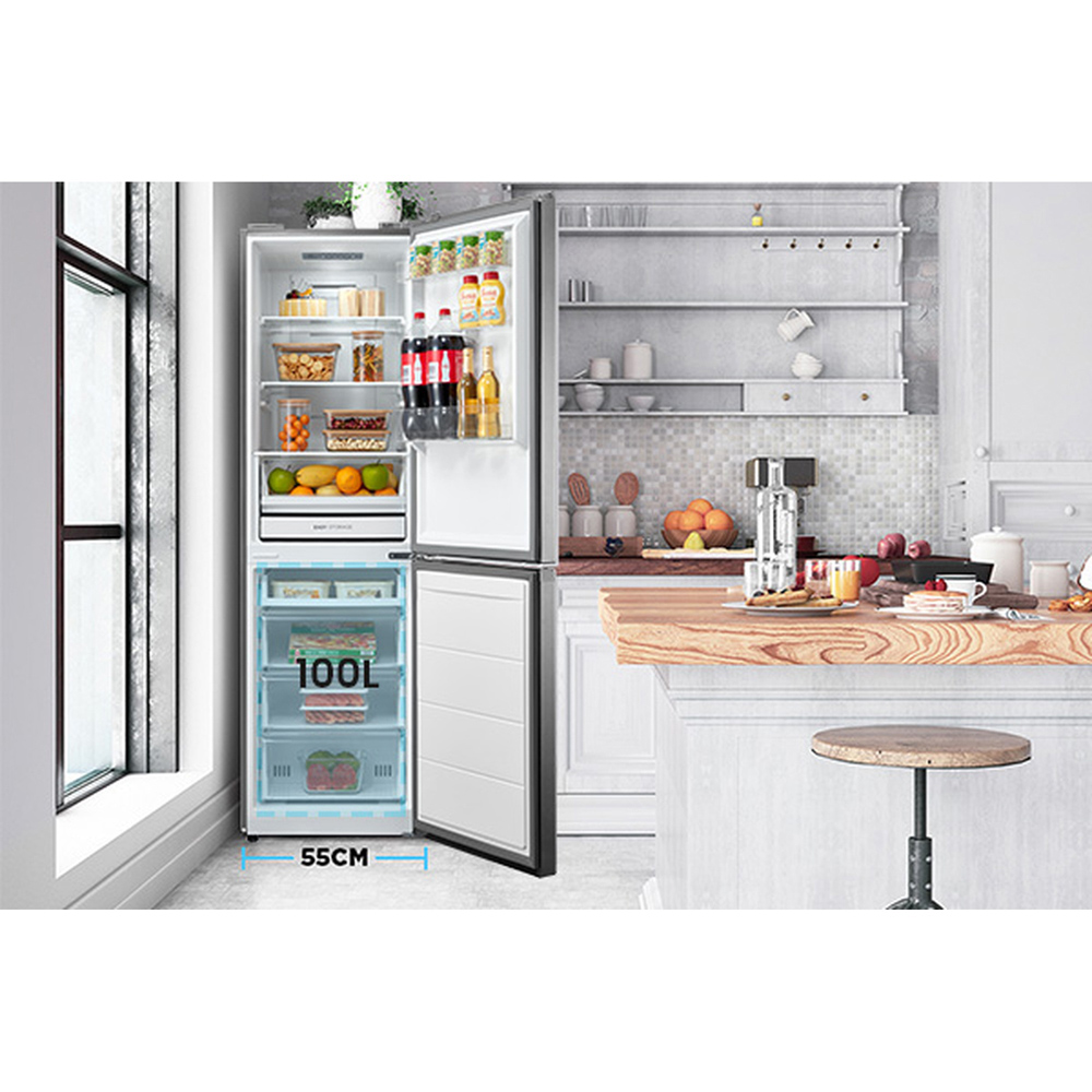 Midea MDRB379FGD02 Silver Total No Frost 273L Combi Fridge Freezer Image 8