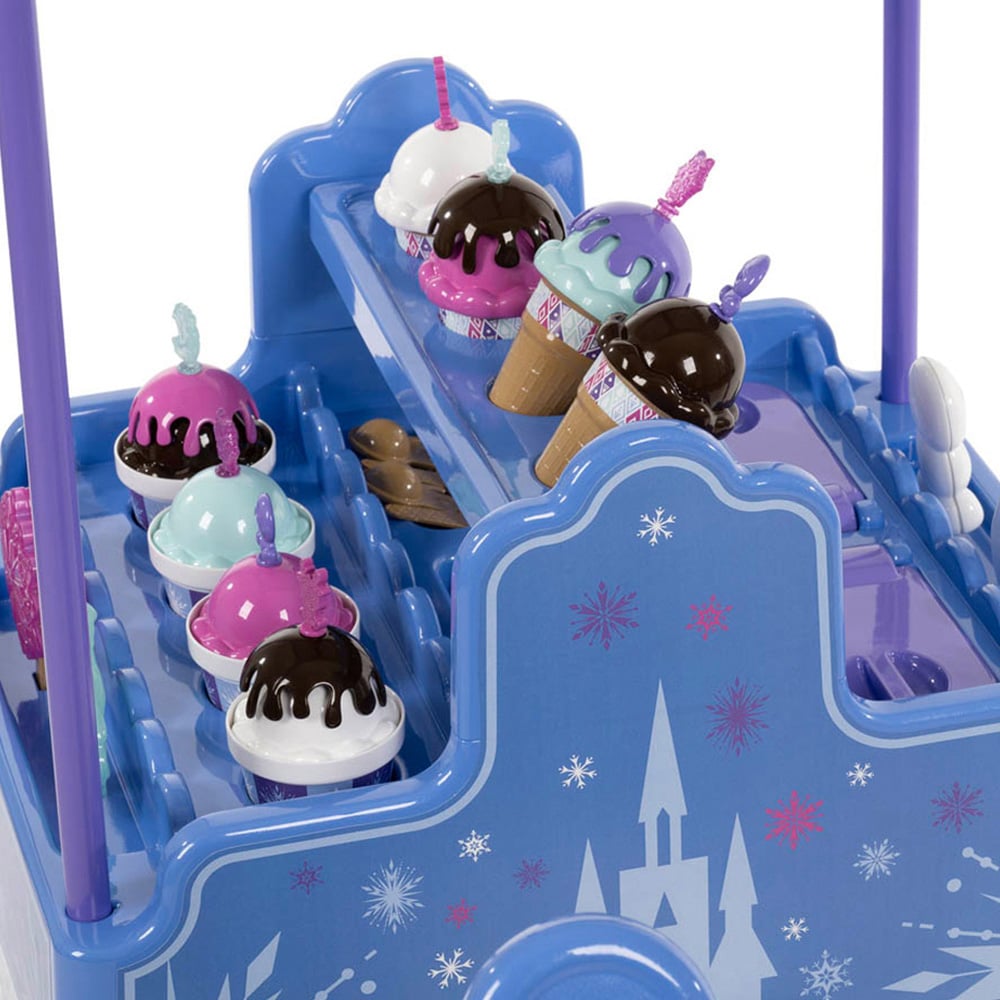 Huffy Disney 17355W Kids Purple Frozen Ice Cream Electric Ride On Kart 7.2V Image 4