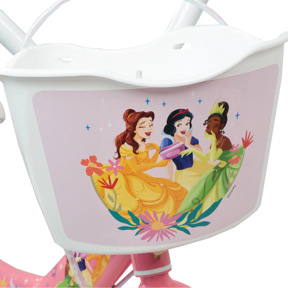 Denver Disney Princess 14 inch Kids Bicycle with Stabilisers Image 2