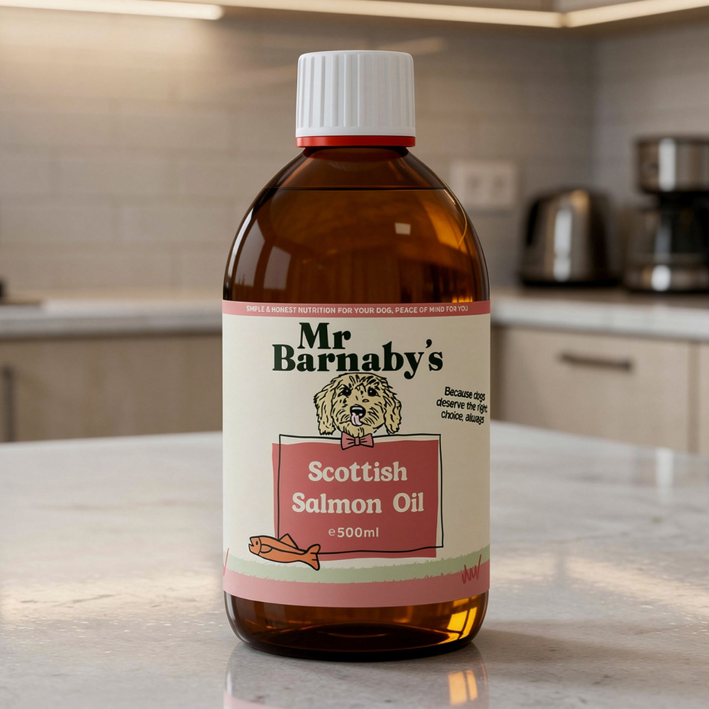 Mr Barnaby's Scottish Salmon Oil for Dogs 500ml Image 2