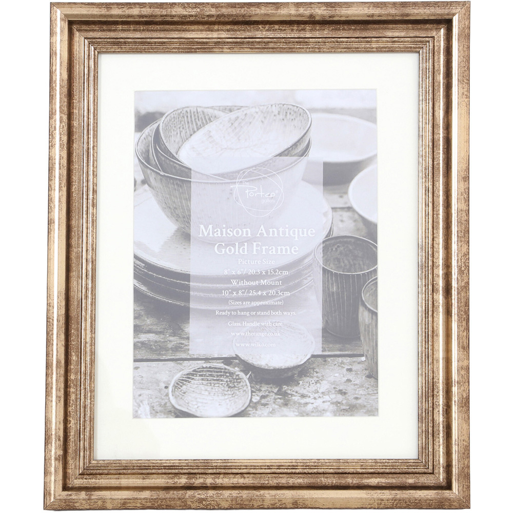 Maison Antique Gold Frame 6x4 inch Image 3