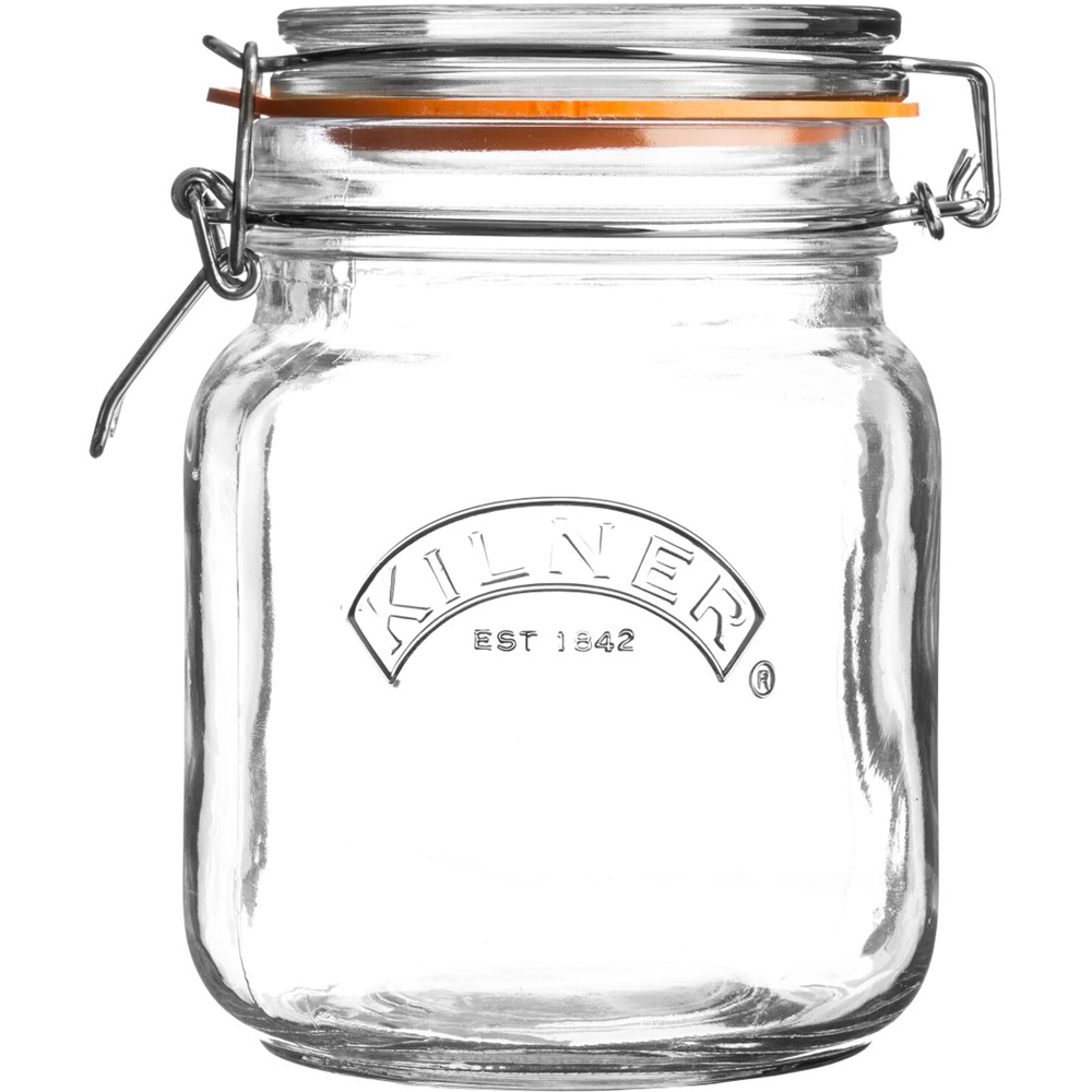 Kilner 1L Clip Top Glass Storage Image 1