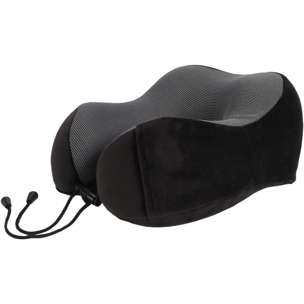 Drawstring Travel Neck Pillow with Bag Image 4