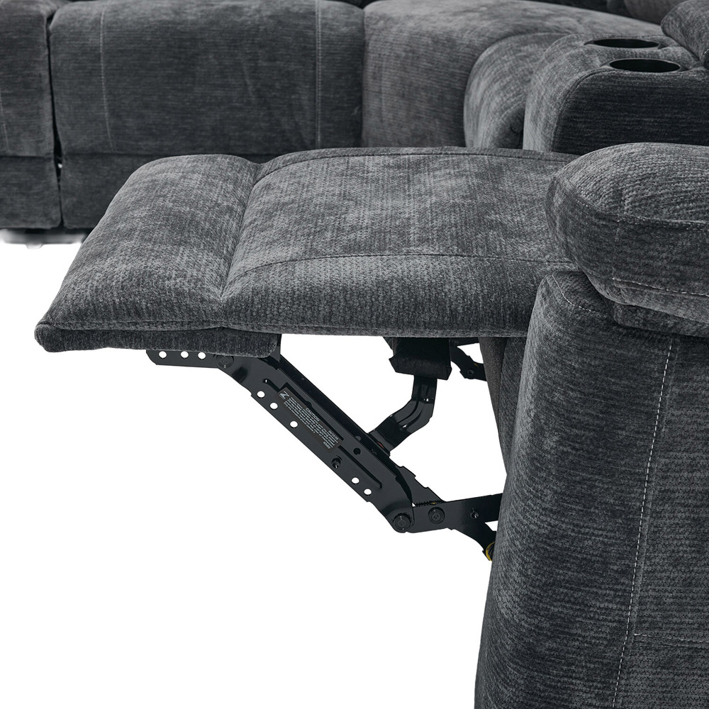 Carrington Corner Sofa Grey Image 6