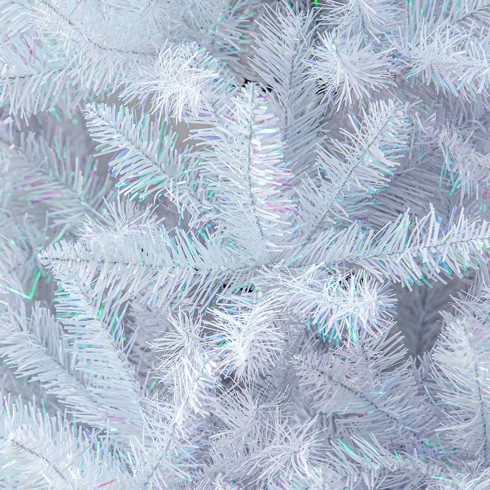 The Christmas Centre Hatfield White PVC Artificial Xmas Tree 6ft Image 5