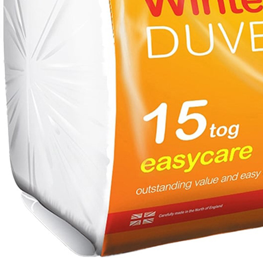Sleepworks King Size White Extra Warm Duvet 15 Tog Image 4