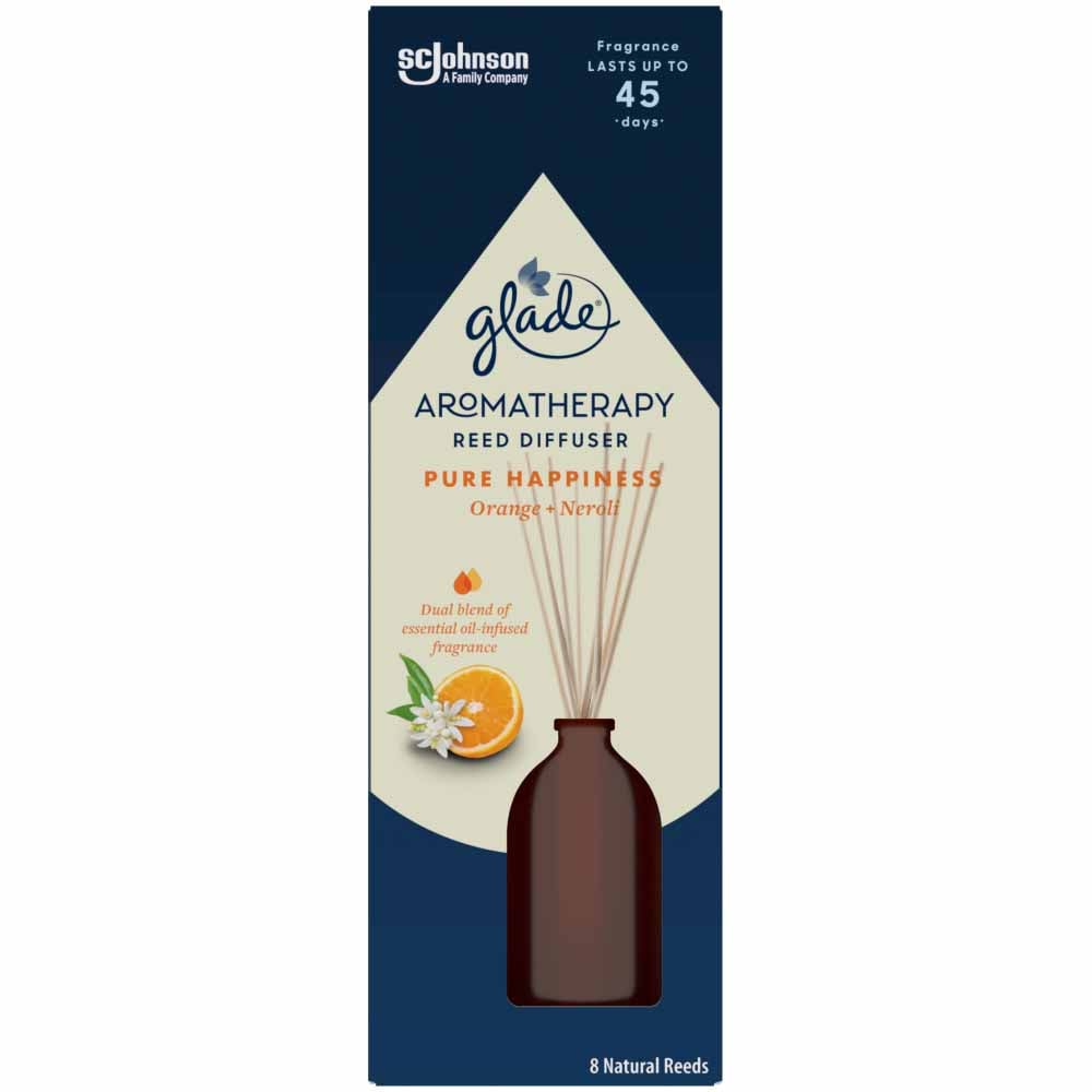 Glade Aromatherapy Reed Diffuser Pure Happiness 80ml Image 1