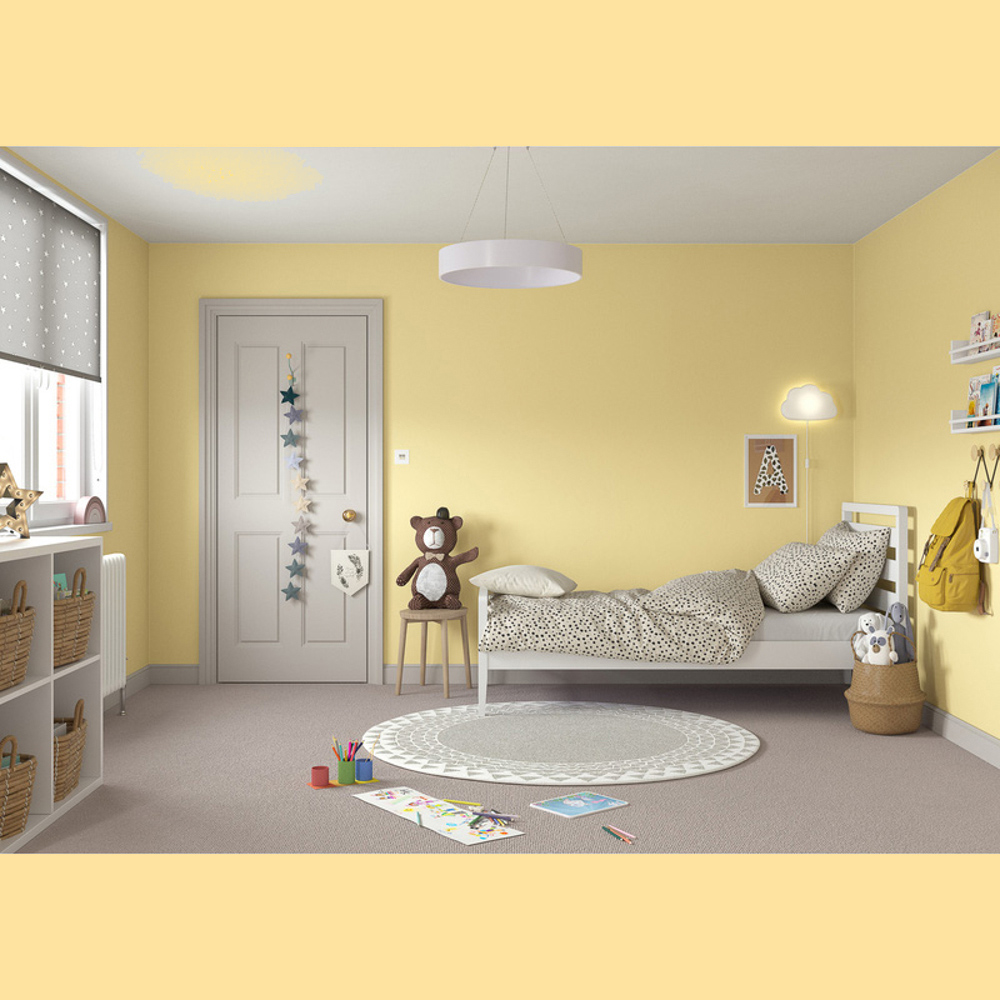 Dulux Trade Lemon Tropics Walls and Ceilings Diamond Matt Paint 5L Image 4