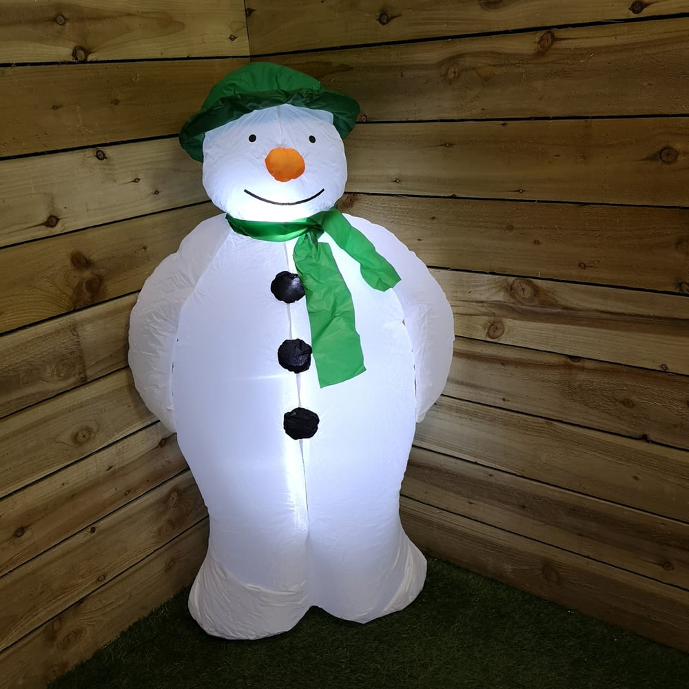 Samuel Alexander The Snowman Film Lit Inflatable Christmas Decoration 4ft Image 6