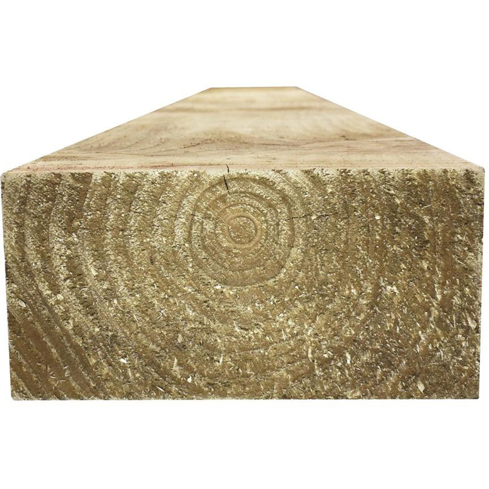 Snowdon Timber Garden Treated Wooden Sleeper 200mm x 2.4m 5 Pack Image 3