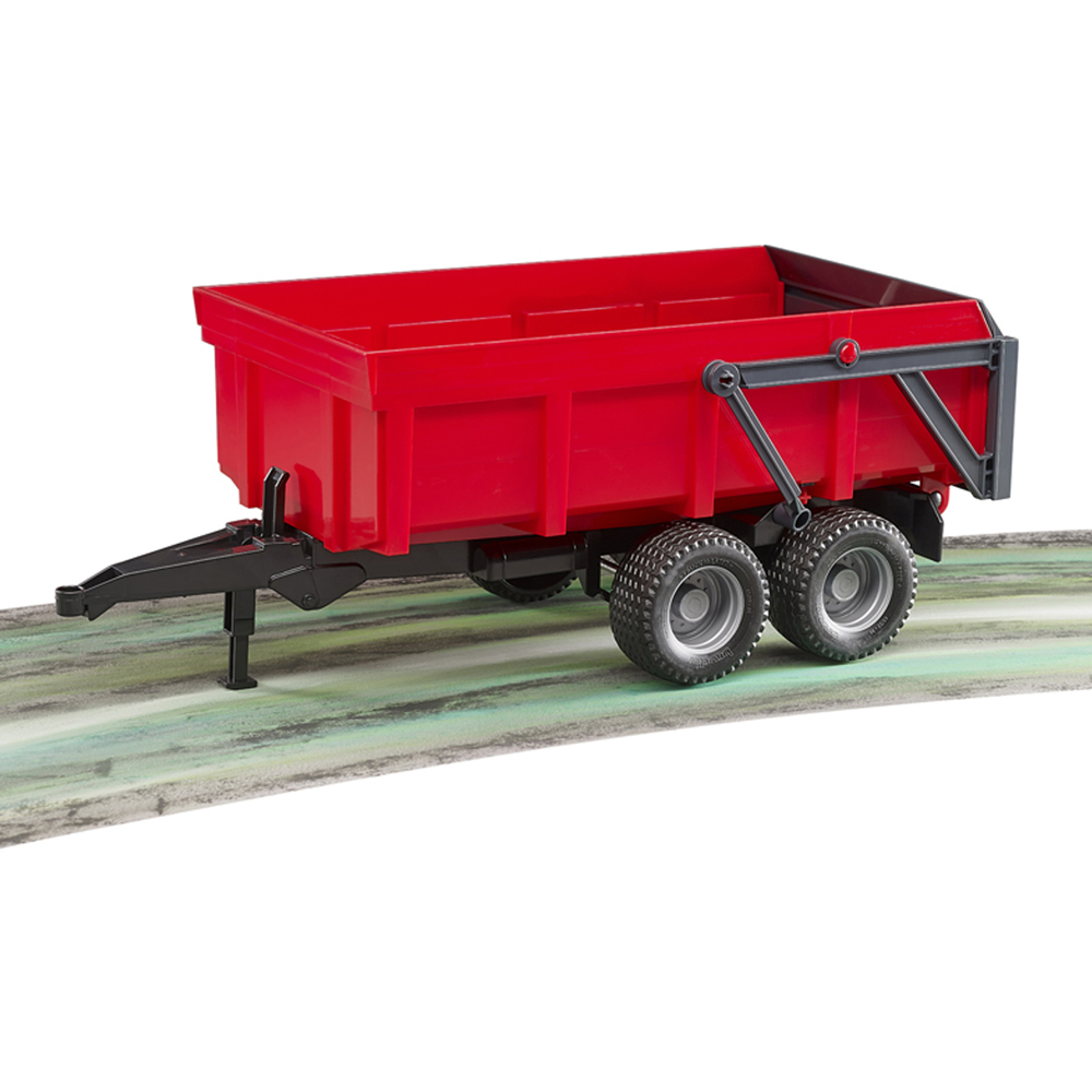 Bruder Kids Red Tipping Trailer Playset Model Image 5