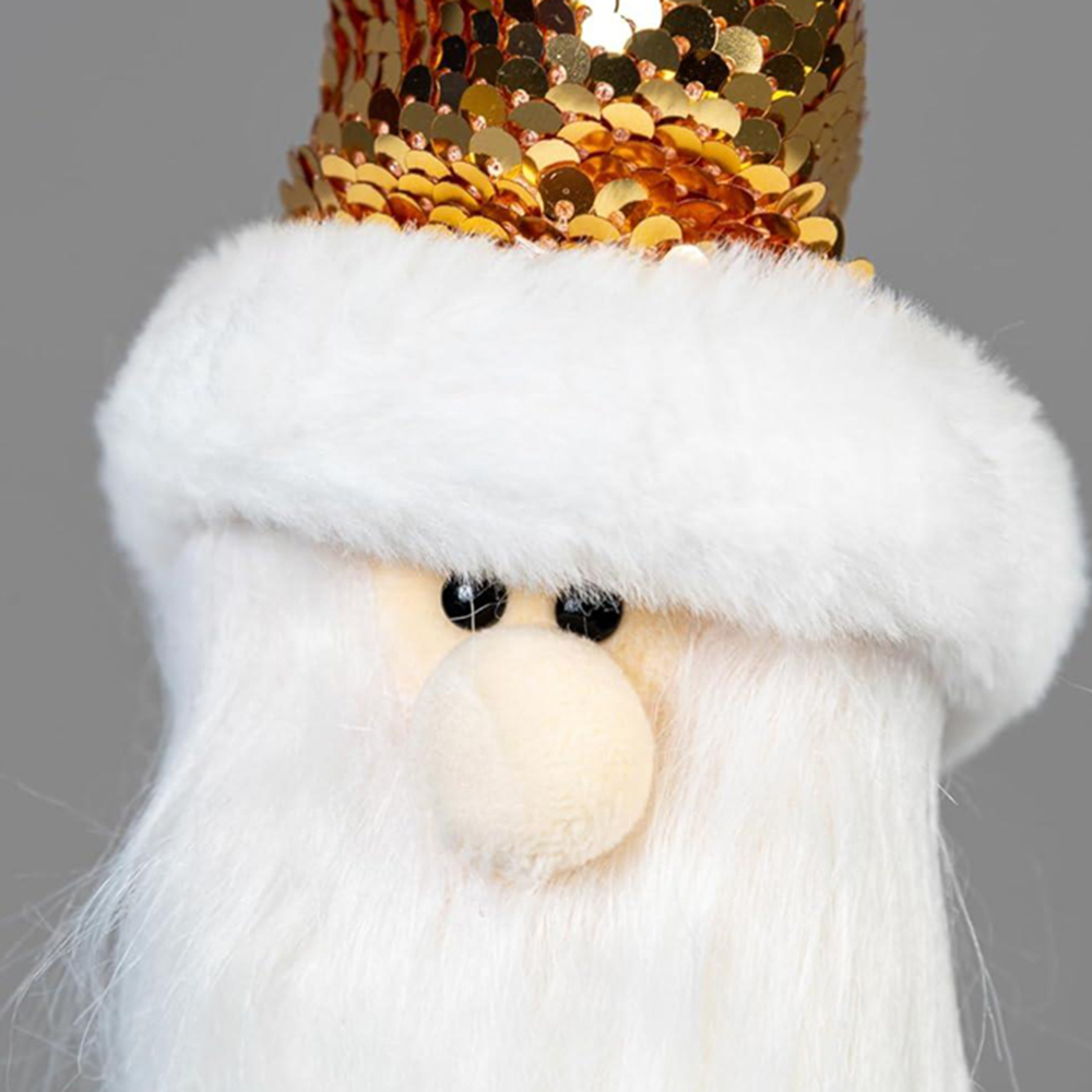Shatchi Gold Santa Figurine 44cm Image 3